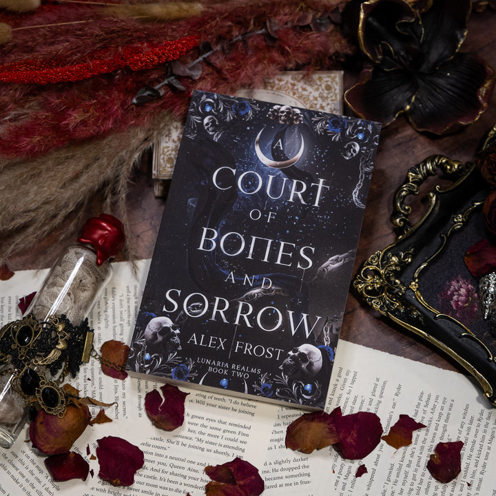 A Court of Bones and Sorrow Signed Paperback Why Choose Romantasy by Alex Frost