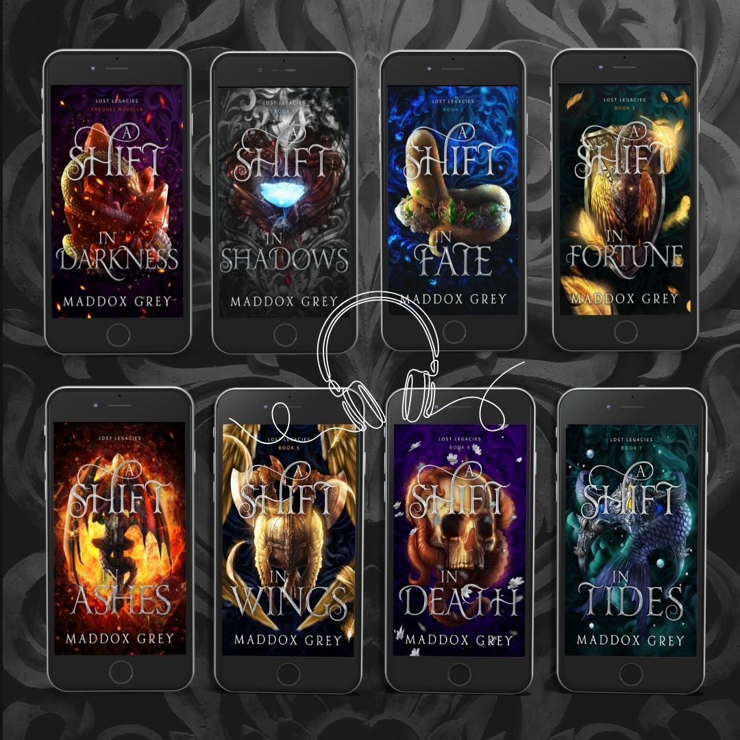 Lost Legacies Urban Fantasy Romance Audiobooks by Maddox Grey