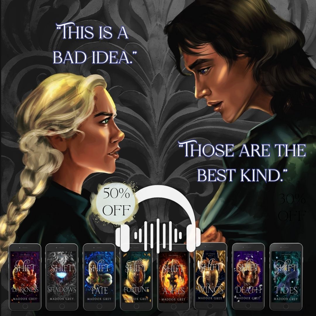 Lost Legacies Urban Fantasy Romance Audiobooks by Maddox Grey