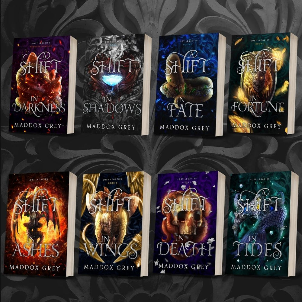 Lost Legacies Urban Fantasy Romance Paperbacks by Maddox Grey