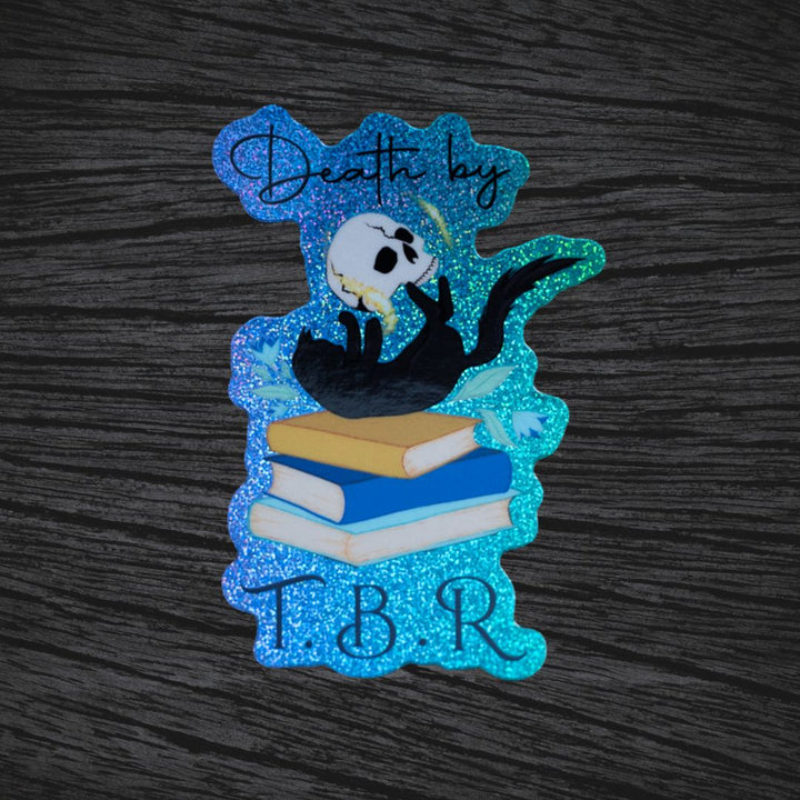 Greymalkin Press Death by TBR Sticker