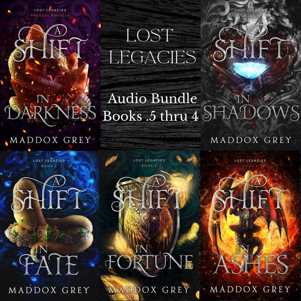 Lost Legacies Urban Fantasy Romance by Maddox Grey