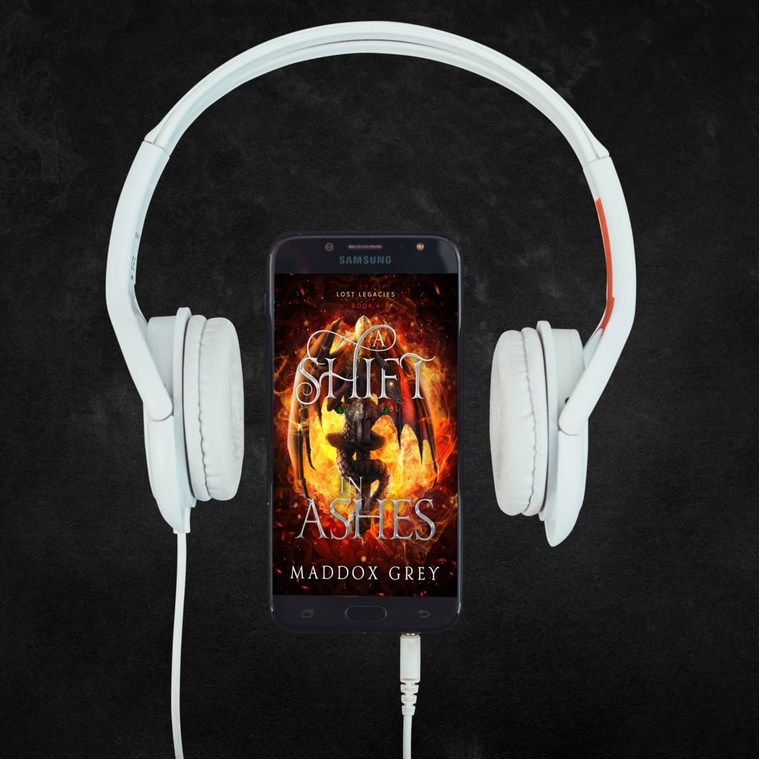 A Shift in Ashes Lost Legacies Fantasy Romance Audiobook Maddox Grey