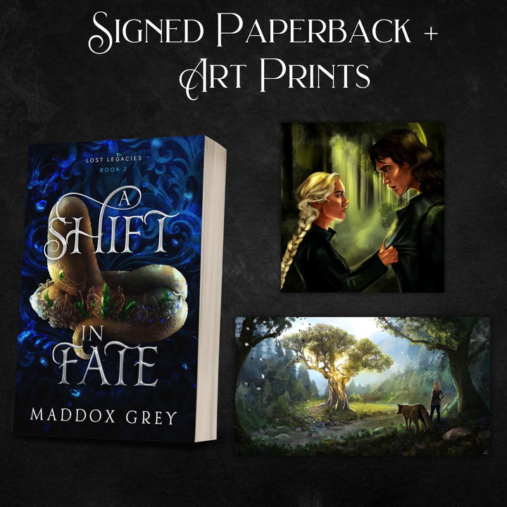 A Shift in Fate Lost Legacies Paperback Book Two by Maddox Grey