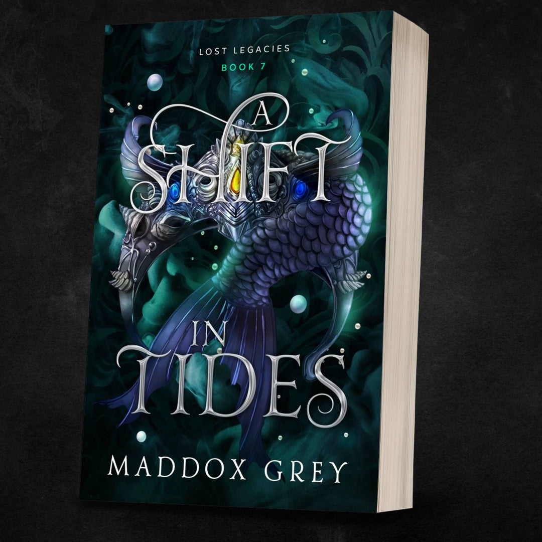 A Shift in Tides Lost Legacies Fantasy Romance Signed Paperback by Maddox Grey