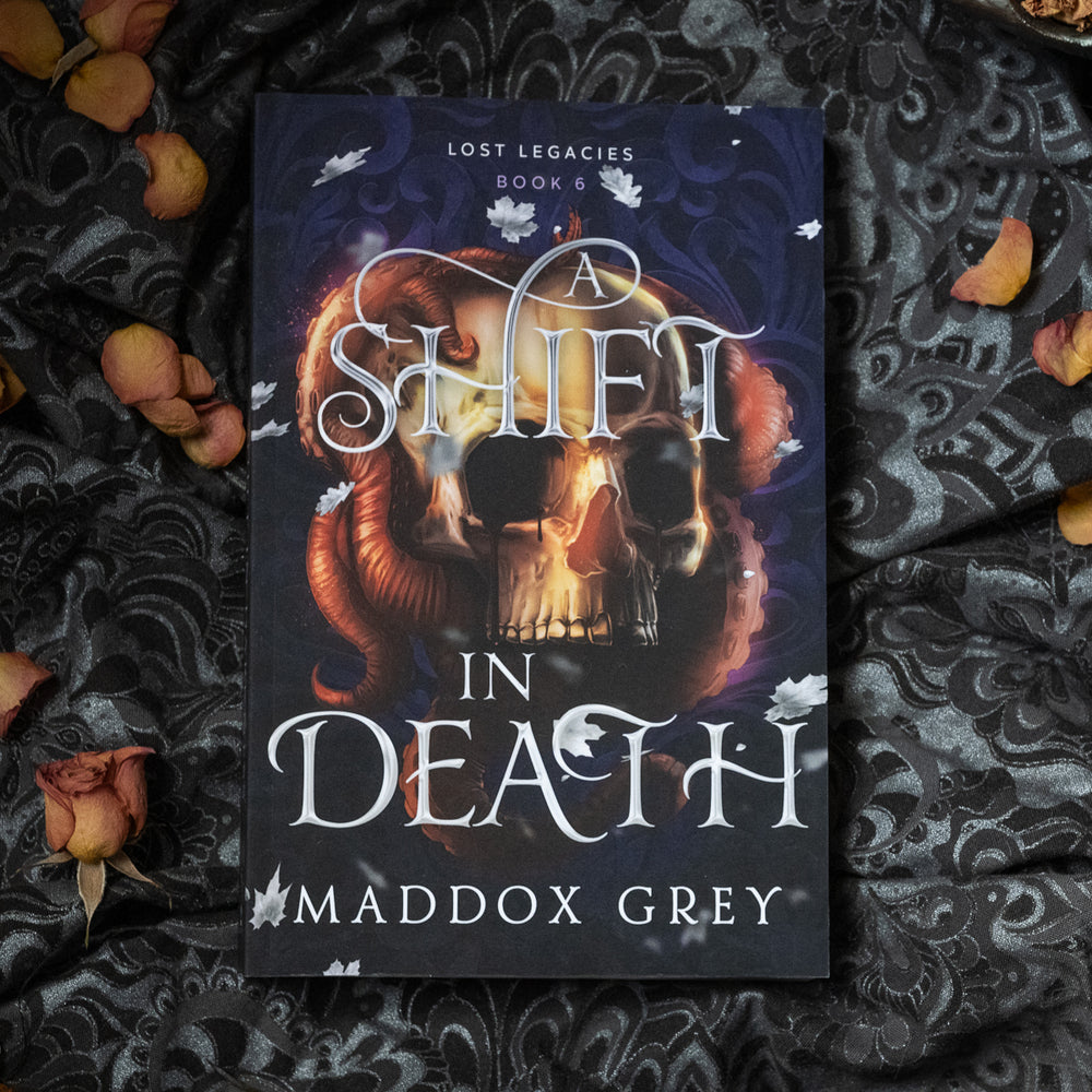 A Shift in Death Lost Legacies Fantasy Romance Signed Paperback by Maddox Grey