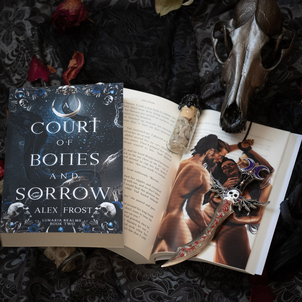 A Court of Bones and Sorrow Signed Paperback Why Choose Romantasy by Alex Frost