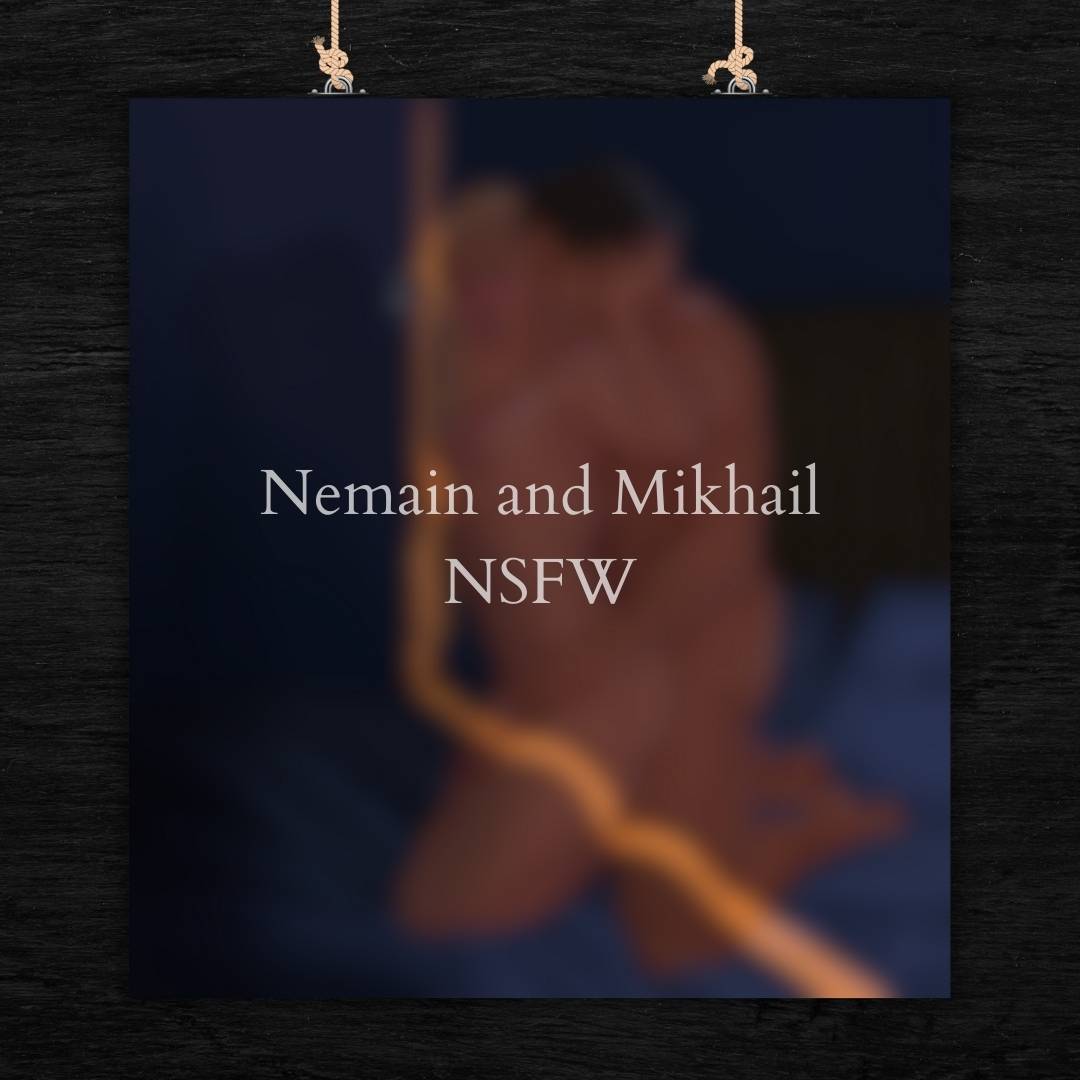 Nemain and Mikhail from Lost Legacies by Maddox Grey