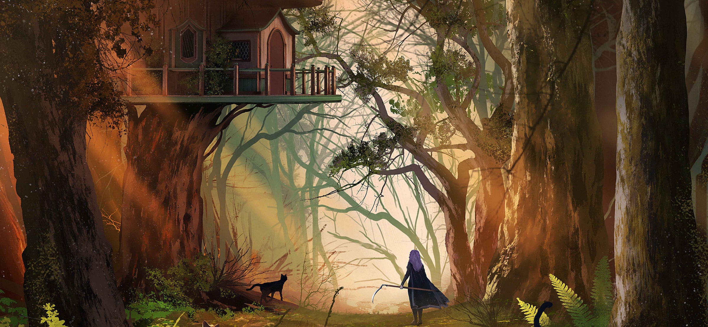 Of Silver and Curses - The Witch's Forest