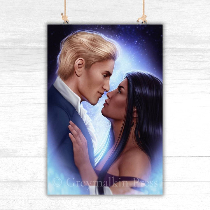 Samara and Kieran from why choose romantasy by Lunaria Realms