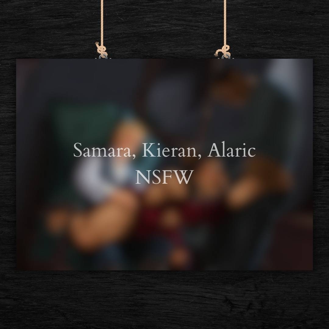 Kieran, Alaric, Samara from Lunaria Realms by Alex Frost