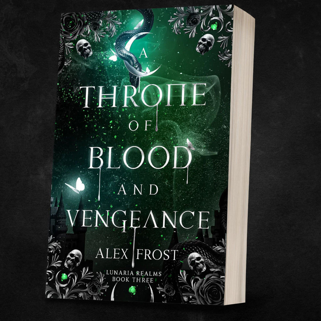 A Throne of Blood and Vengeance [WHOLESALE] - Greymalkin Press