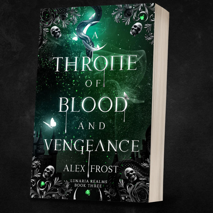 A Throne of Blood and Vengeance [WHOLESALE] - Greymalkin Press