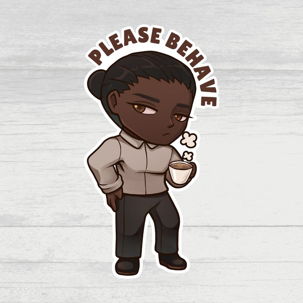 Chibi Stickers + Bookmark (Set 1) - Greymalkin Press