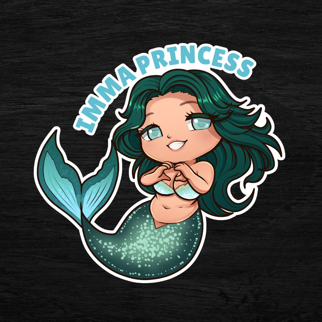Chibi Stickers + Bookmark (Set 1) - Greymalkin Press