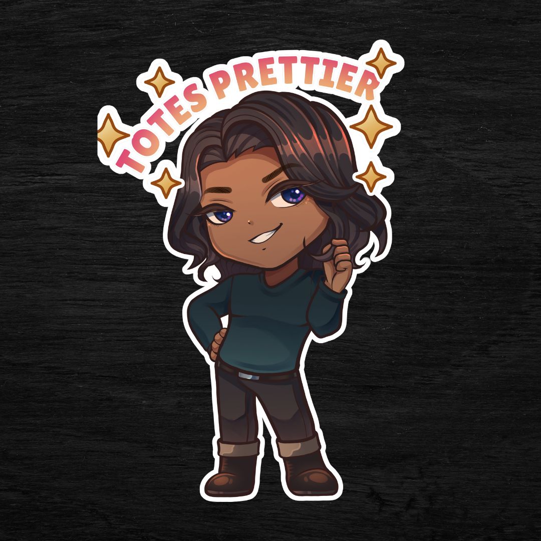 Chibi Stickers + Bookmark (Set 1) - Greymalkin Press