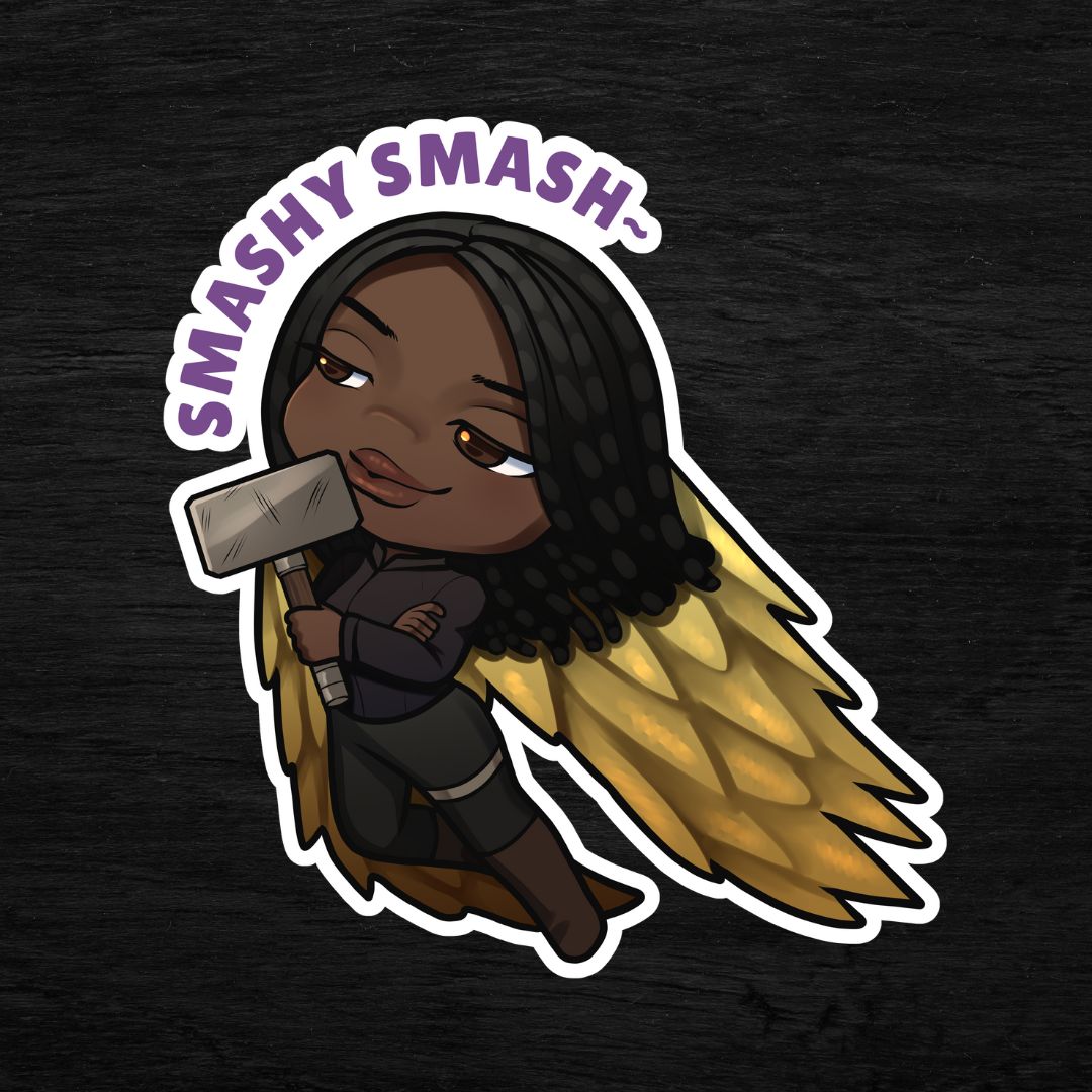 Chibi Stickers + Bookmark (Set 2) - Greymalkin Press