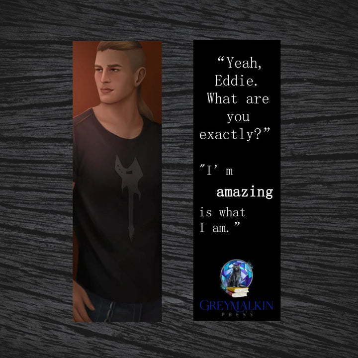 Eddie Bookmark - Greymalkin Press