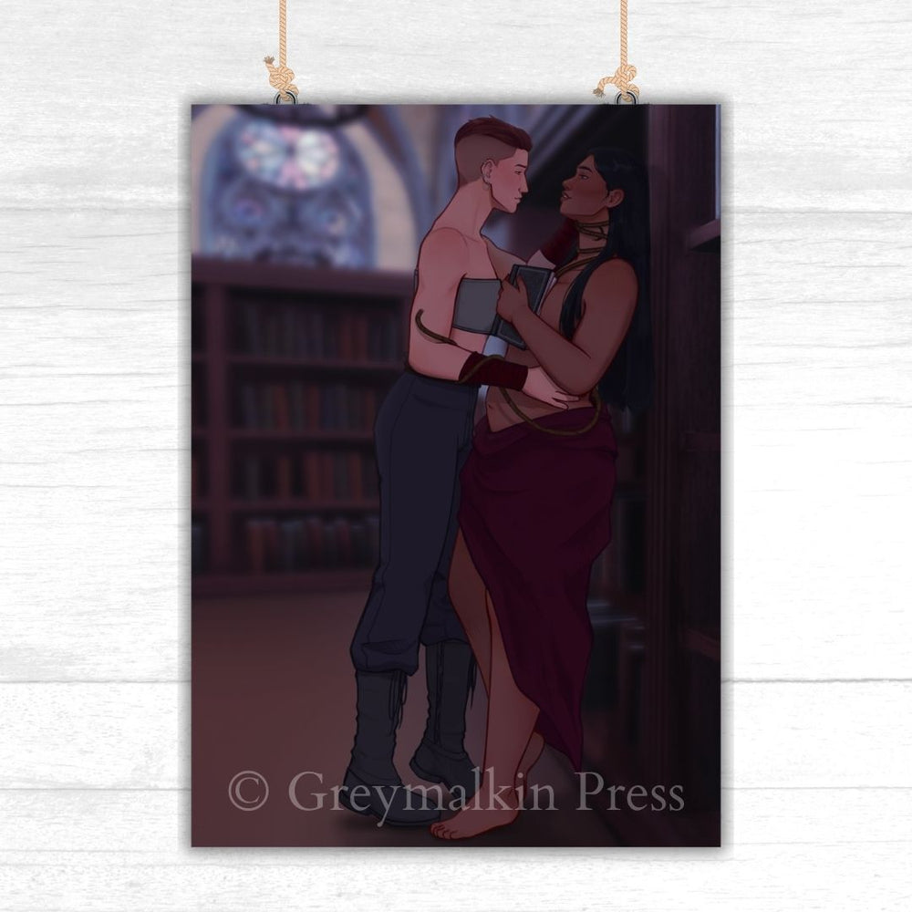 Samara and Roth - Wall Lean - Greymalkin Press