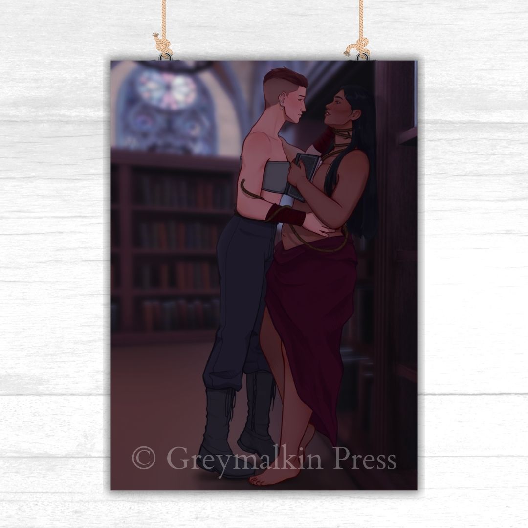 Samara and Roth - Wall Lean - Greymalkin Press