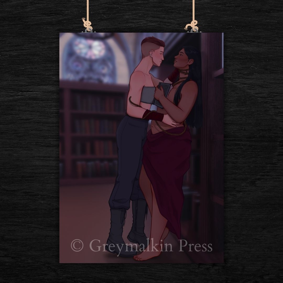 Samara and Roth - Wall Lean - Greymalkin Press