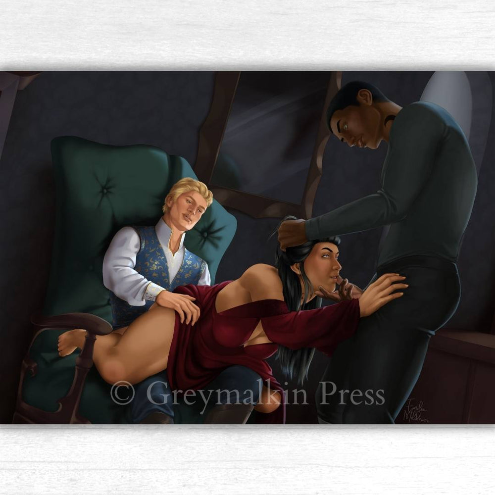 Samara, Kieran, Alaric - Greymalkin Press